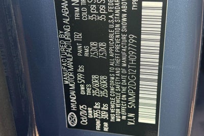 2026 Hyundai SANTA FE HYBRID SEL