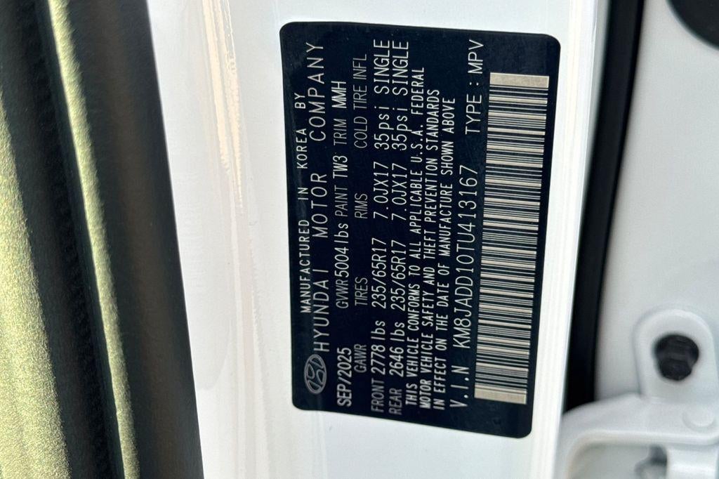 2026 Hyundai TUCSON HYBRID Blue