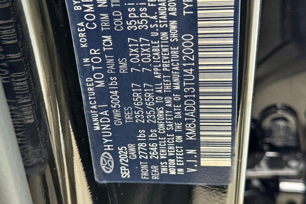 2026 Hyundai TUCSON HYBRID Blue