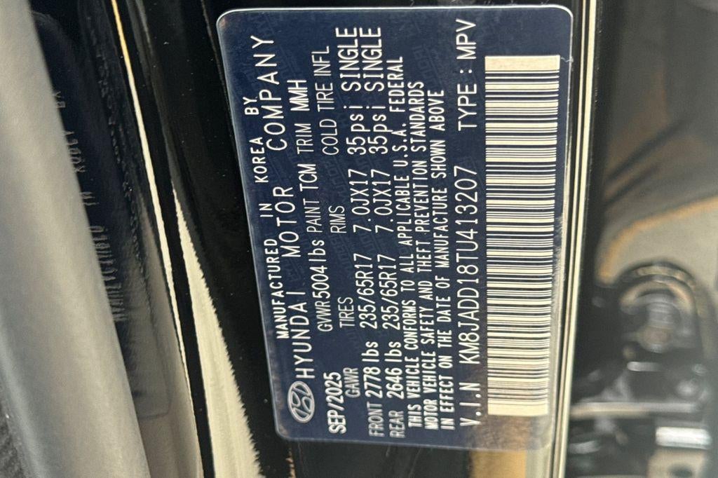 2026 Hyundai TUCSON HYBRID Blue