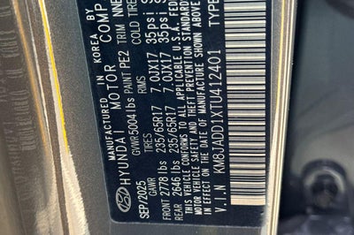 2026 Hyundai TUCSON HYBRID Blue