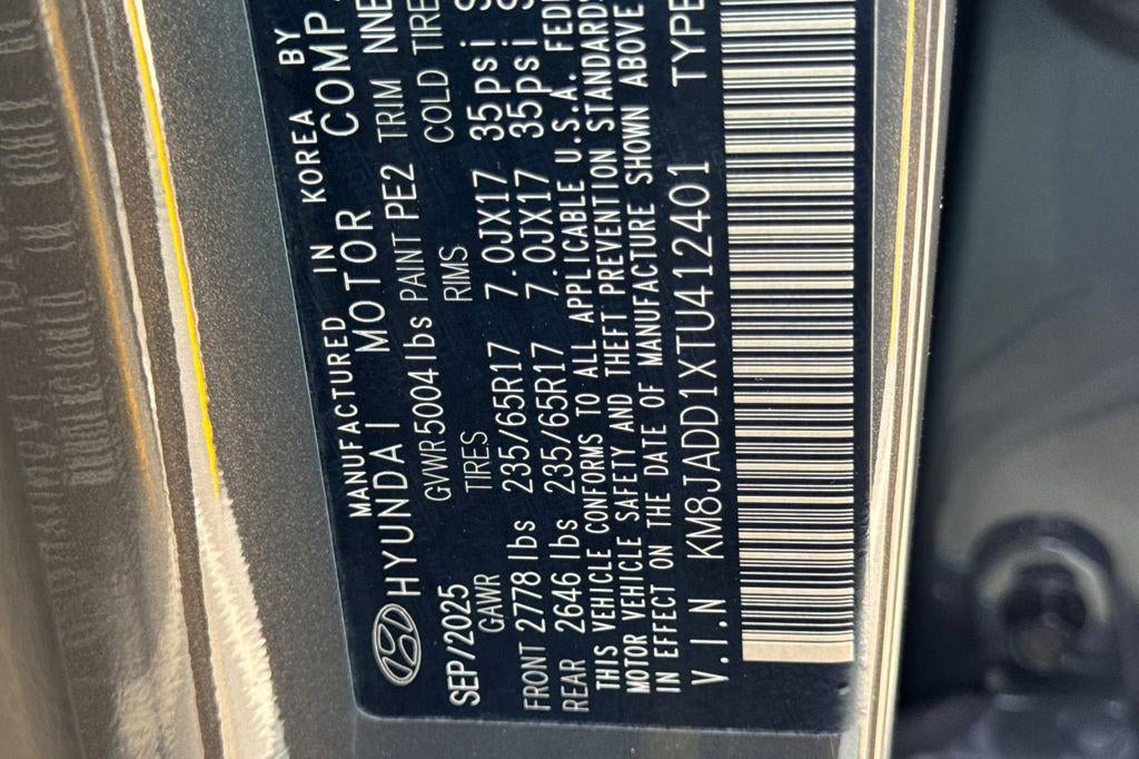 2026 Hyundai TUCSON HYBRID Blue