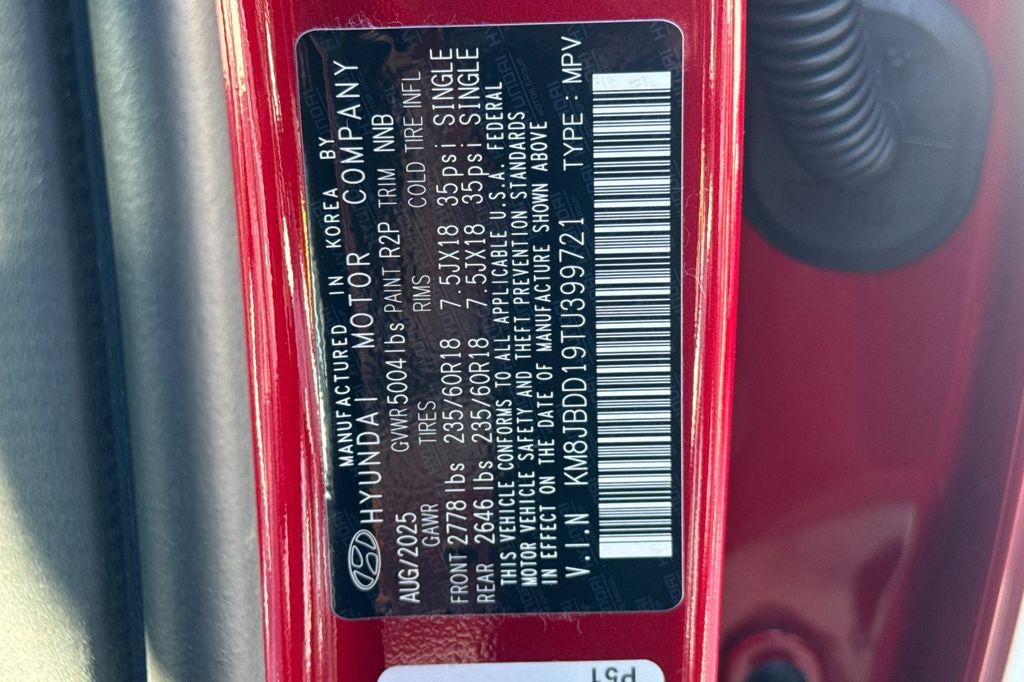 2026 Hyundai TUCSON HYBRID SEL AWD