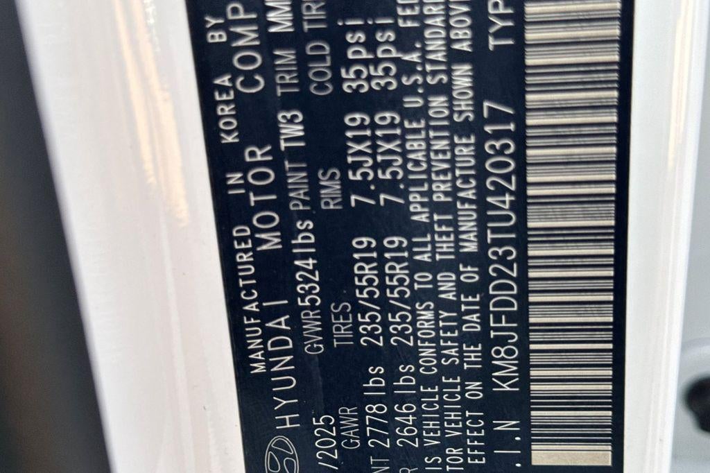 2026 Hyundai TUCSON PLUG-IN HYBRID Limited