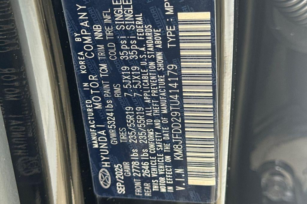 2026 Hyundai TUCSON PLUG-IN HYBRID Limited