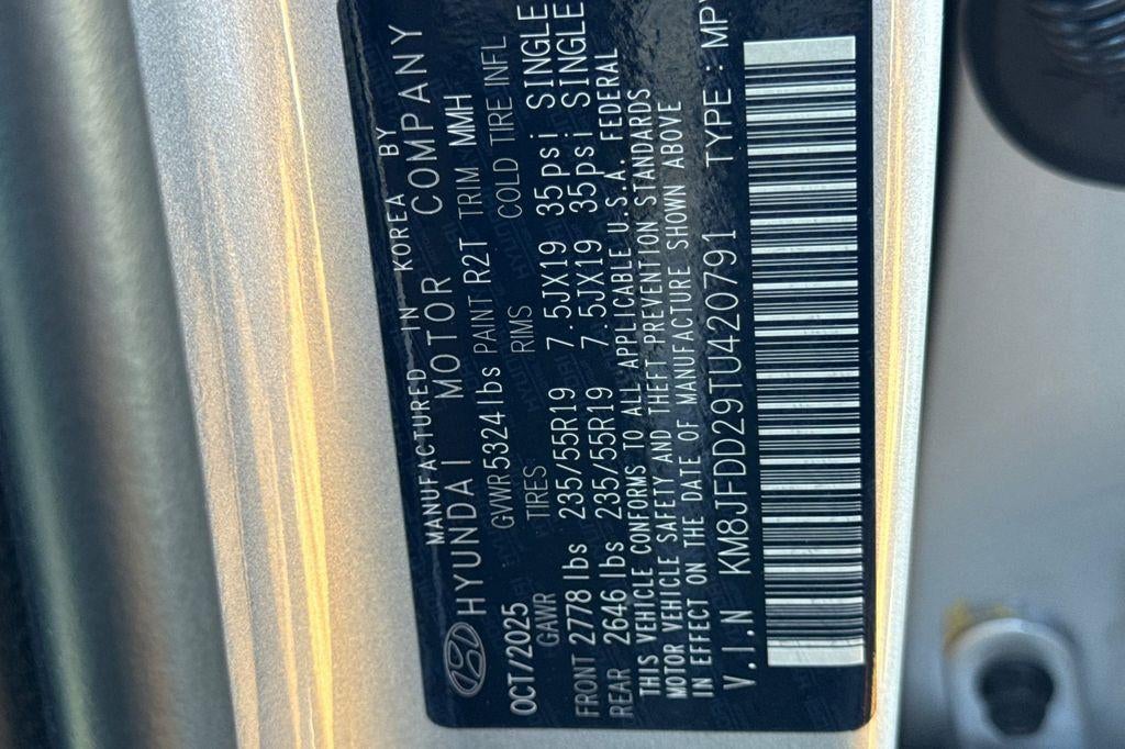 2026 Hyundai TUCSON PLUG-IN HYBRID Limited