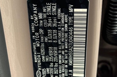 2026 Hyundai PALISADE HYBRID Blue SEL Premium 7P