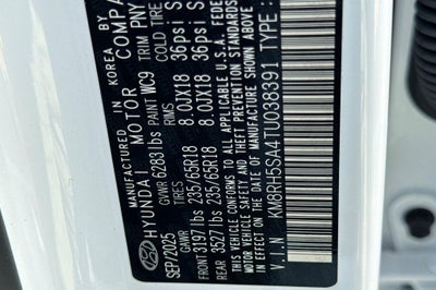 2026 Hyundai PALISADE HYBRID Blue SEL Premium 7P