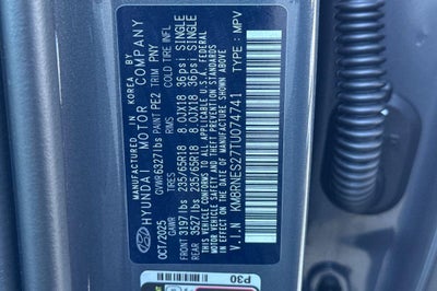 2026 Hyundai PALISADE SEL Premium AWD