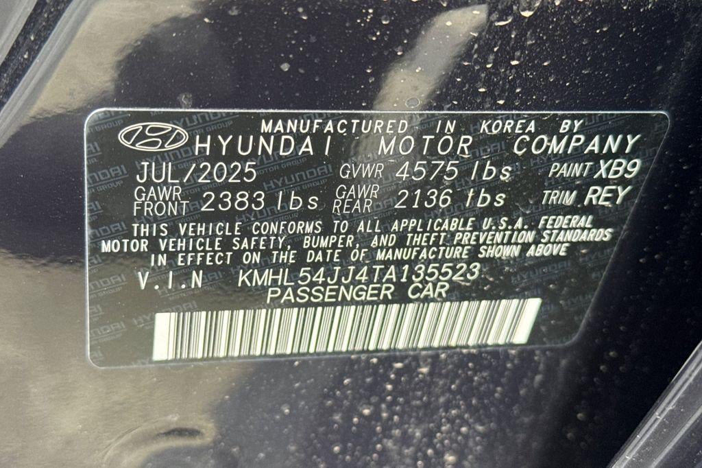 2026 Hyundai SONATA HYBRID Limited