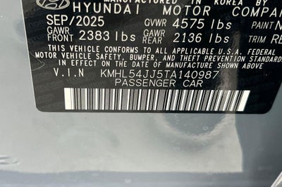 2026 Hyundai SONATA HYBRID Limited