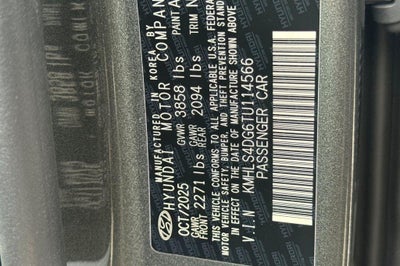 2026 Hyundai ELANTRA SEL Sport Premium