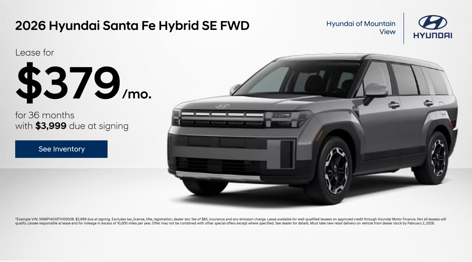 Santa Fe hybrid SE FWD